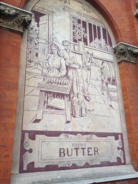 old dairy external mural