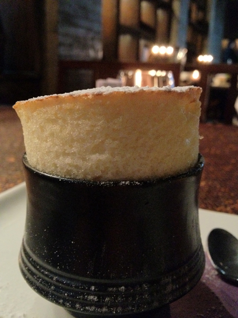 passion fruit souffle at t8