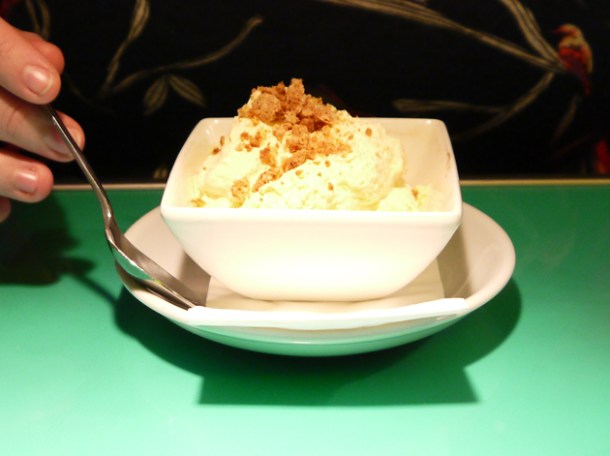 passion fruit syllabub at East Street London passion fruit syllabub at east street london
