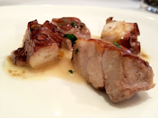 sous vide iberico pork at Gelonch sous vide iberico pork at gelonch