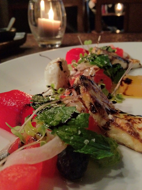 watermelon salad at t8