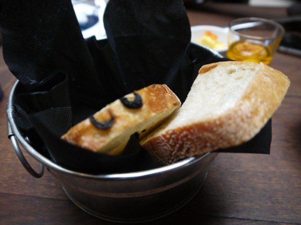 bread selection at lima london