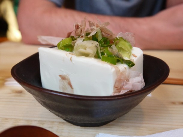 hiya yakko tofu at tonkotsu soho