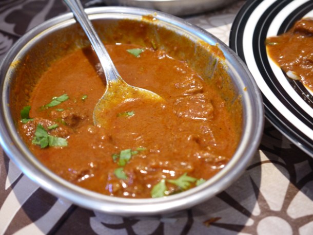 lamb curry at mandalay