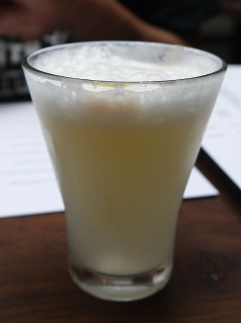 pisco-sour-at-lima rathbone place
