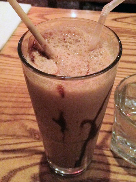 Carnaby Burger Company chocolate milkshake carnaby burger company chocolate milkshake