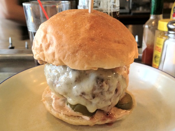 cheeseburger at Spuntino spuntino cheeseburger