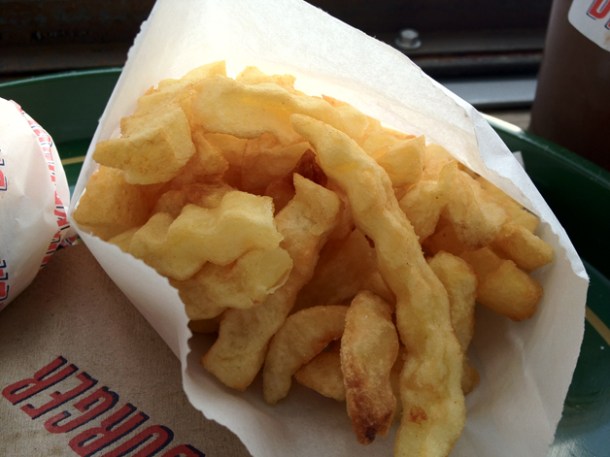 Dirty Burger crinkle cut fries dirty burger crinkle cut fries