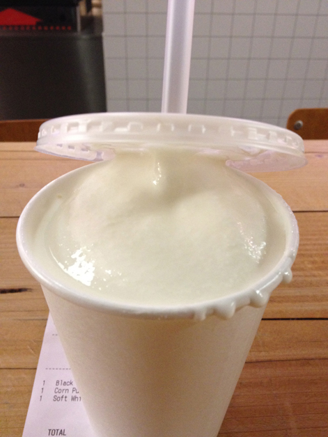 Meatmarket vanilla shake vanilla milkshake at meat market
