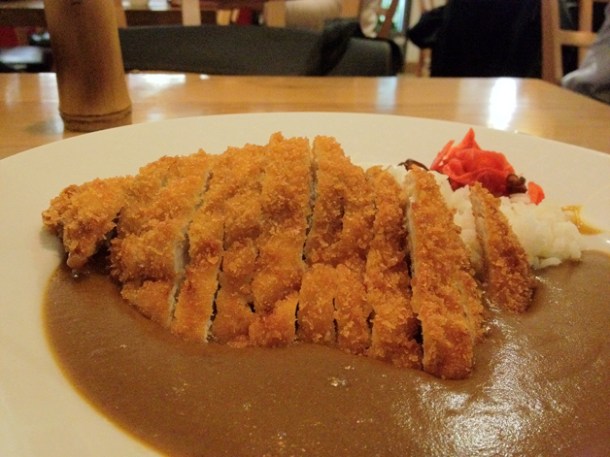 chicken katsu curry at toku