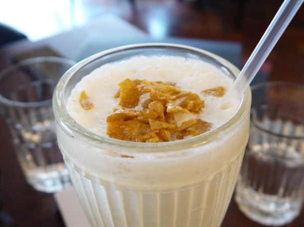cornflake milkshake at hawksmoor air street