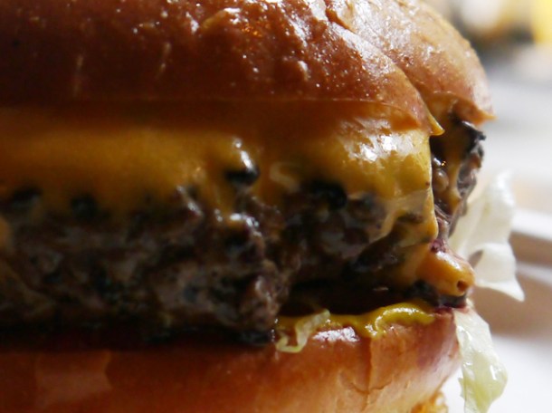 mother flipper cheeseburger