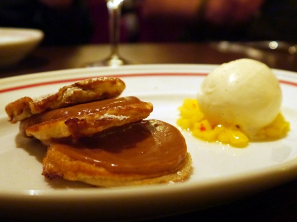 nougat pancakes at mash
