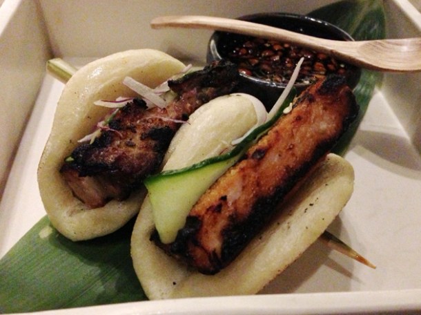 barbecue pork buns at wabi