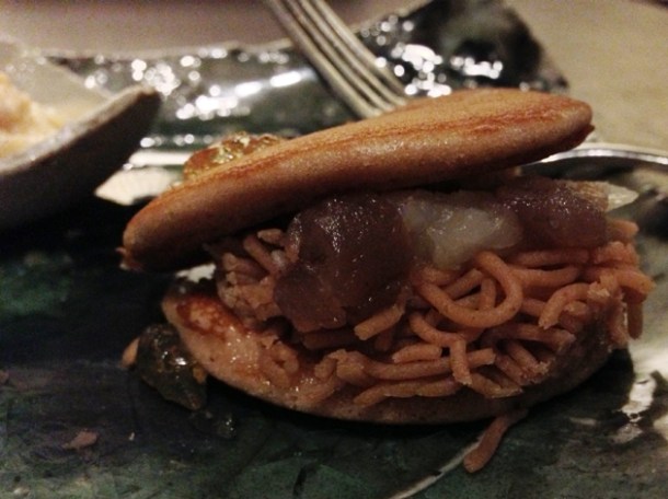 chestnut dorayaki at wabi