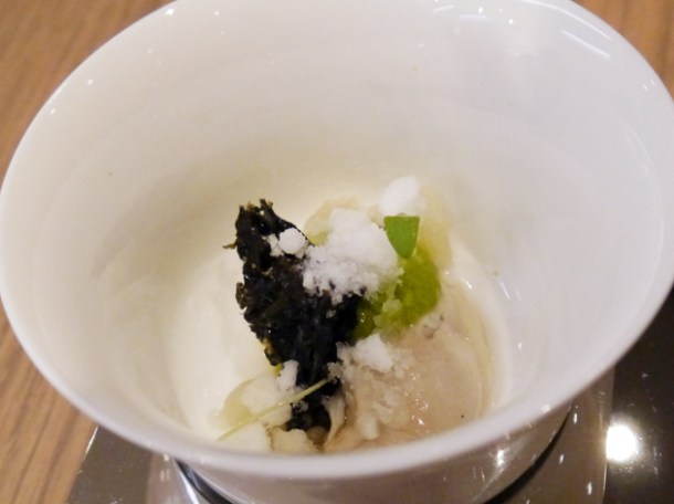 oyster amuse bouche at bo london