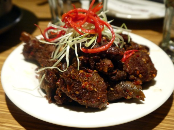 sichuanese chicken feet at Kiki