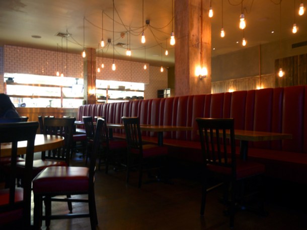 interior burger and lobster soho