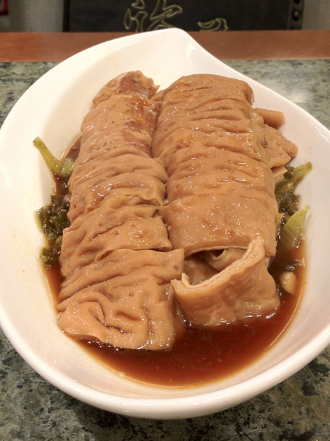 pork intestines at shin yeh