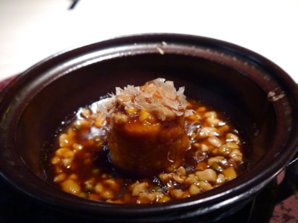 tofu hotpot at hkk