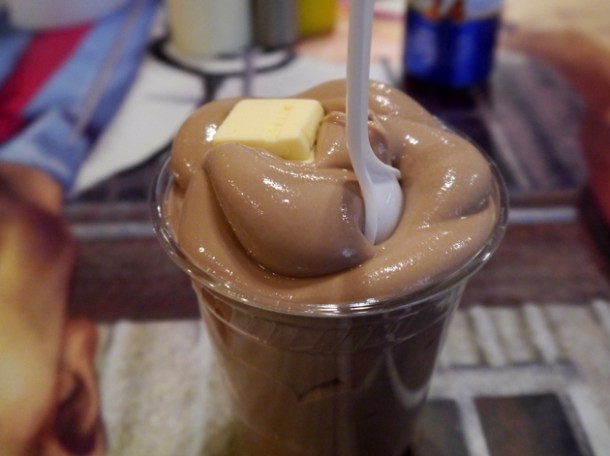 buttershake at the heart attack grill
