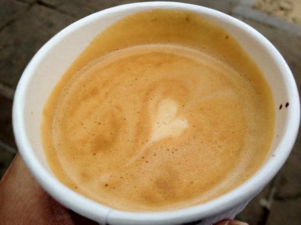 coffee works project flat white