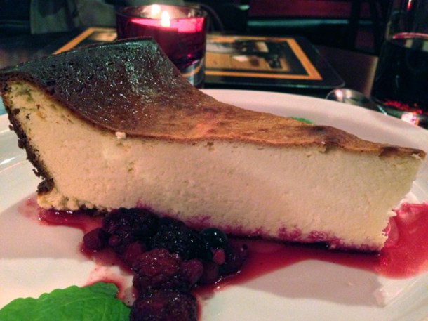 polish cheesecake at l'autre