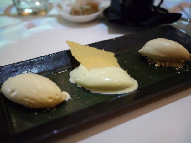 ice cream at at inamo piccadilly
