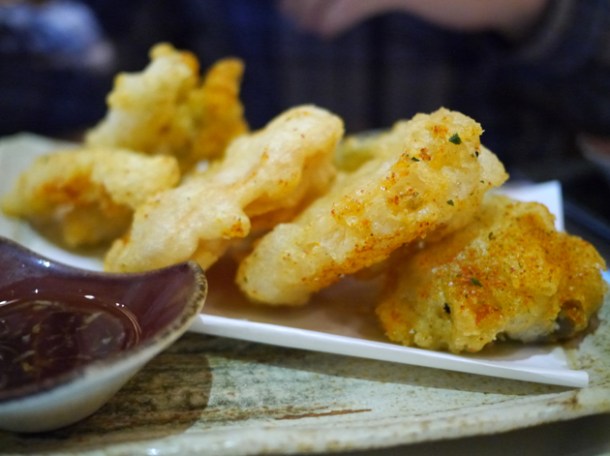 vegetable tempura at inamo piccadilly