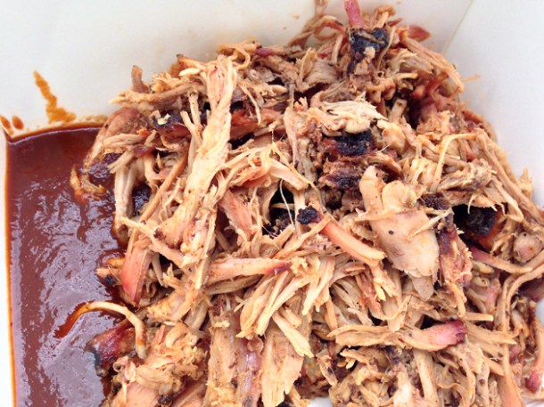 pulled pork from miss p's barbecue