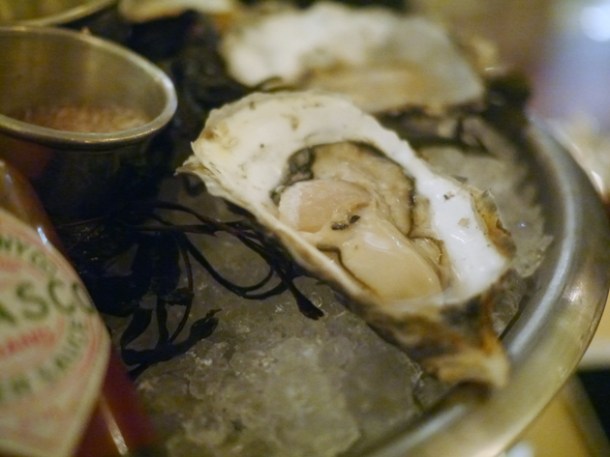 oysters at berners tavern