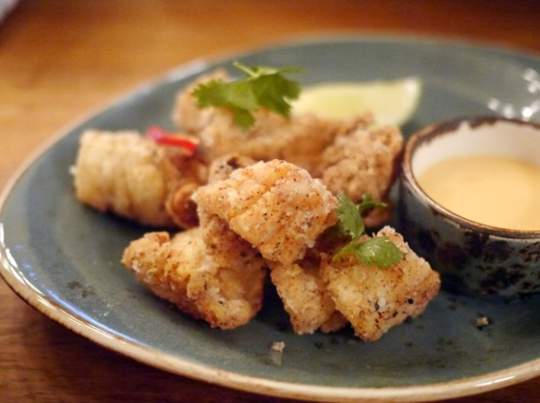 salt and pepper squid at foxlow
