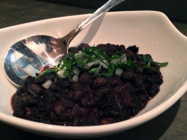 black turtle beans at peyote