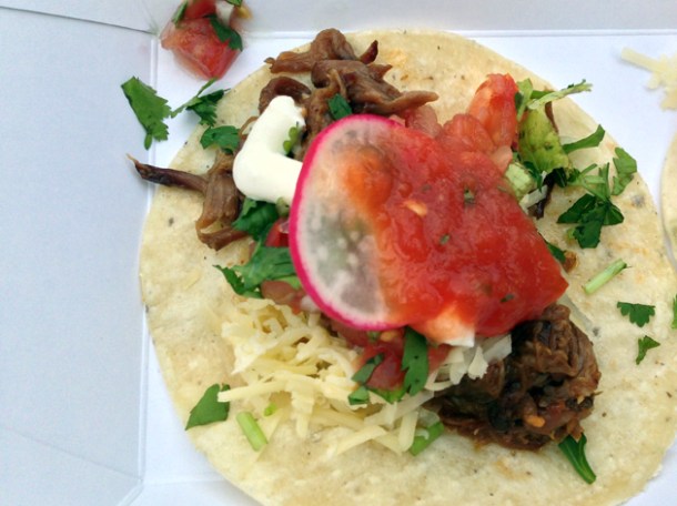 braised beef short rib tacos from breddo's tacos