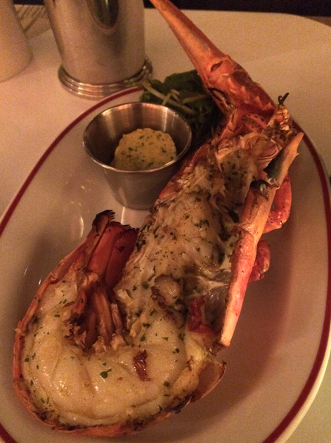 half lobster at jackson and rye