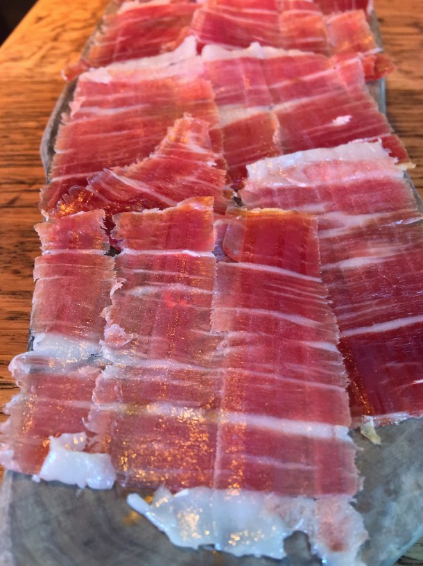 illustrative photo of the jamon iberico bellota at Ember Yard