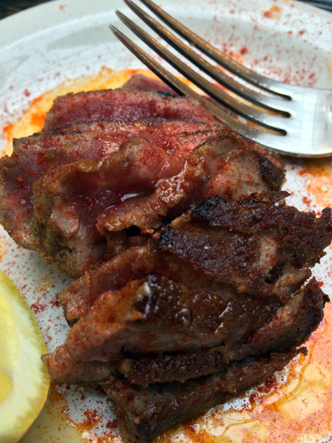 presa pork at drakes tabanco
