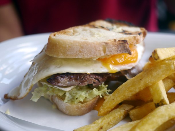 steak sandwich at meat people