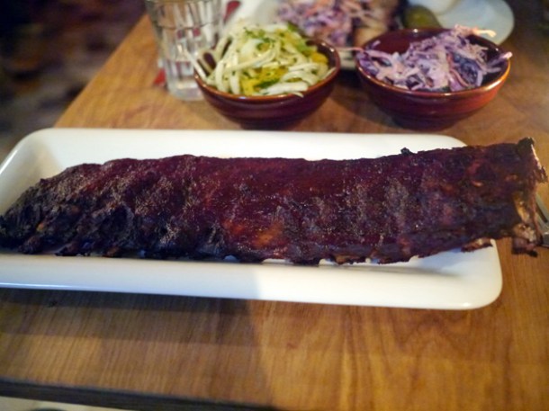 baby back ribs at blackfoot
