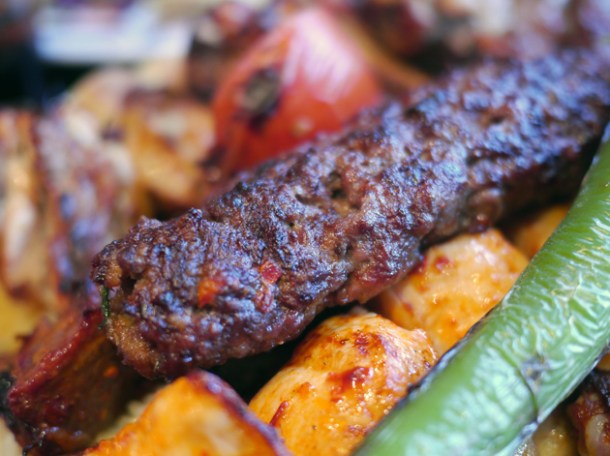 lamb kofte and chicken shish at devran