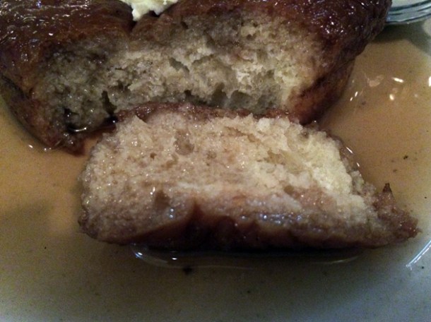 slice of coke and rum baba at blackfoot
