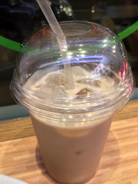iced vietnamese coffee at velo