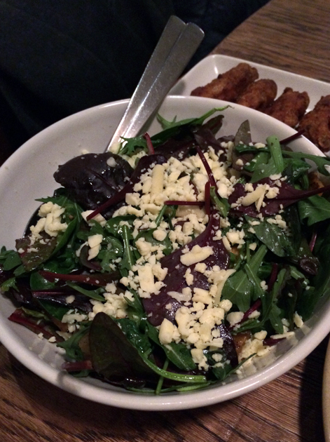 roasted vegetable salad at imli street