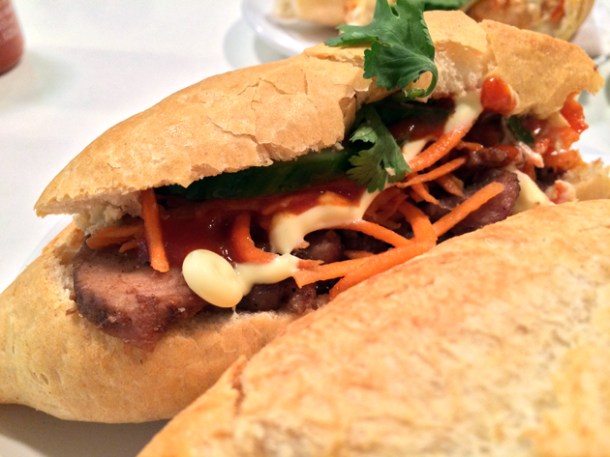 special banh mi at bun cha