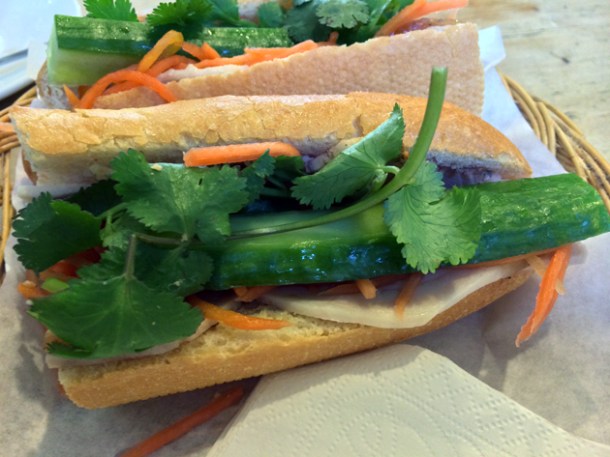 special banh mi at viet cafe