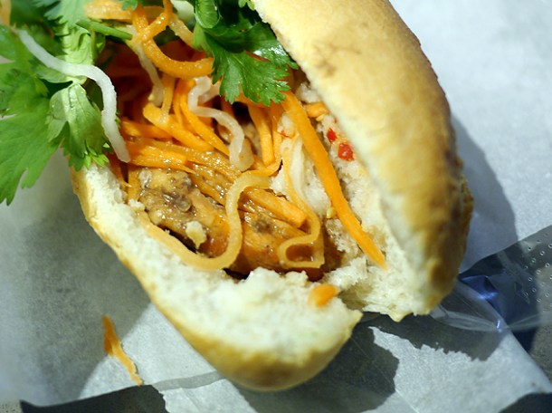 spiced chicken vietnamese sandwich from an woolwich