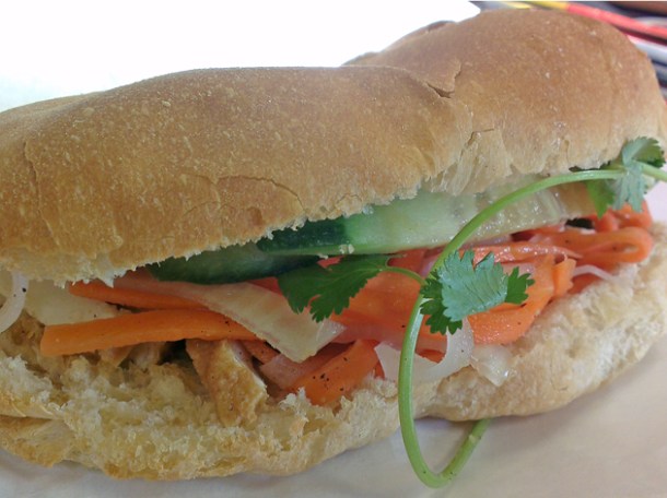 tofu sandwich from banh mi bay