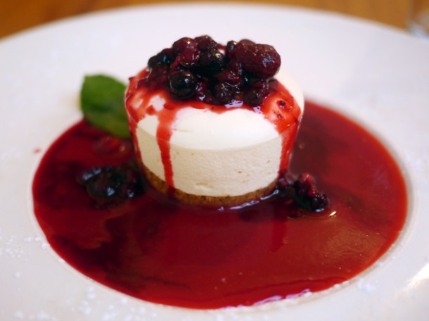mascarpone cheesecake at sardo