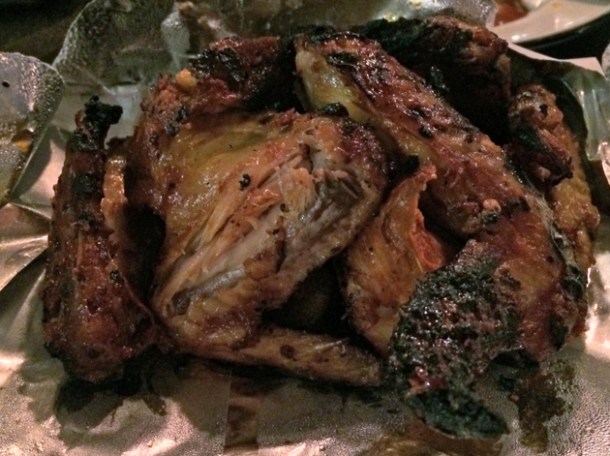 chicken wings at q grill