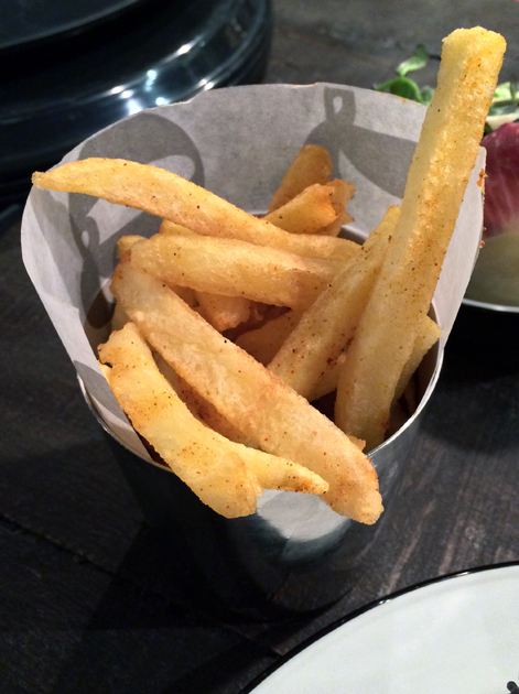 seasoned fries at q grill
